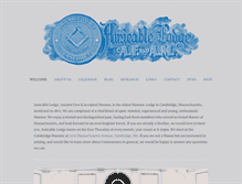 Tablet Screenshot of amicablelodge.com